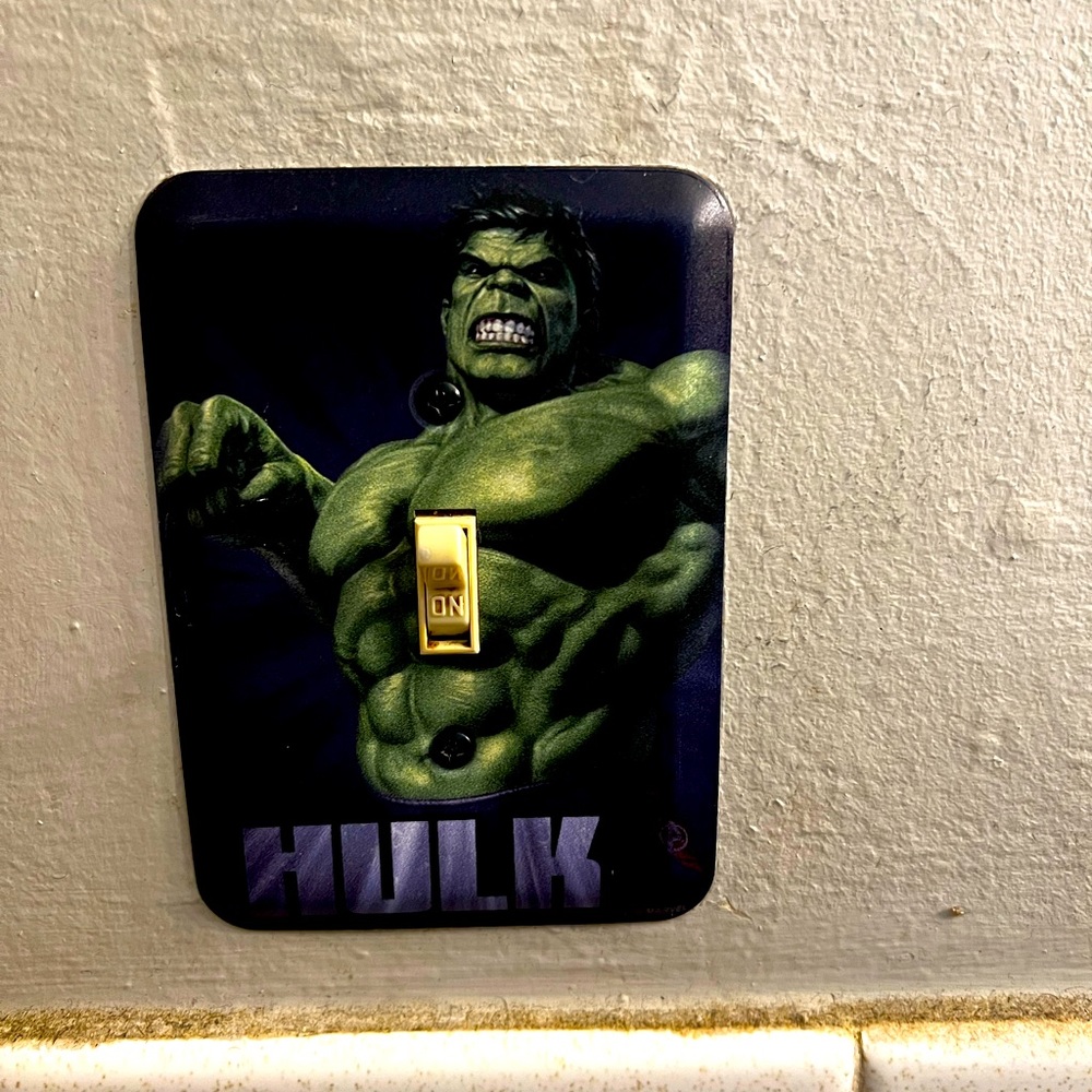 Hulk light switch cover